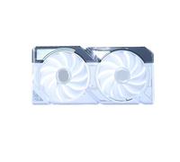 Ventilateur et carénage for Carte Graphique CR121015UD, Compatible avec ASUS ， Les Deux GeForce ，RTX 4070 Super White Edition.