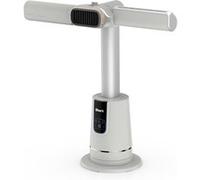 Shark TurboBlade Chauffage-ventilateur Rafraîchissement + Chauffage avec télécommande, Blanc nacré, TH200EUWH