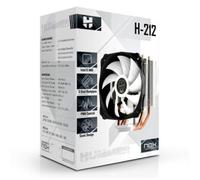 Ventilateur et dissipateur de chaleur - NOX - Hummer H-212 - PWM - 3 dissipateurs en cuivre - 8-20 dBa