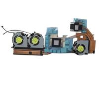 Ventilateur et dissipateur Thermique CPU/GPU pour CLEVO PA70HP PA71HP 6-31-PA7E2-101-1 DFS541105FC0T-FKLU DFS541105FC0T-FKLV DFS541105FC0T-FL2W FKLU FKLV FL2W Neuf