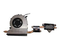 Ventilateur et dissipateur Thermique pour processeur d'ordinateur Portable pour Samsung NP300E5L, NP300E5K, NP300E5M, NP500R5H, NP500R5K, 300E5L, 300E5K, 300E5M, 500R5H, 500R5K BA62-00974A Neuf