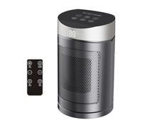 Ventilateur Et Radiateur - Chauffage Électrique Intelligent Avec Chauffage De 2 Secondes, 6 Modes Réglables, Conception Sûre Et Économique, Équipe À Télécommande À Écran Tactile, Radiateu