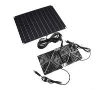 Ventilateur étanche 25 W, convient pour serre extérieure, poulailler solaire