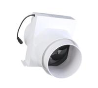 Ventilateur extracteur d'air puissant 110 mm 12 V pour atelier sous-sol tente