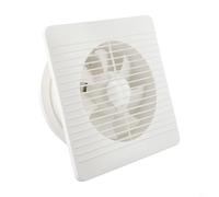 Ventilateur extracteur d'air puissant pour salle de bain et cuisine avec design anti-protection (20,3 cm)