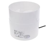 Ventilateur extracteur de conduit 12 V 5 W 110 mm pour un transfert d'air efficace dans les salles de culture, cuisines, caves, ateliers, serres