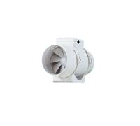 Ventilateur-extracteur de salle de bains ou cuisine 125mm blanc 220/240V