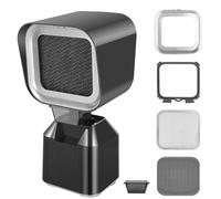 Ventilateur Extracteur Portable, Hotte de Cuisine Extracteur, Mini Hotte de Table À 2 Vitesses, pour Appartement, Cuisine Rvs, Barbecue, Fondue black