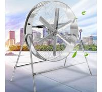 Ventilateur extracteur portable, ventilateur d'échappement industriel haute puissance, régulation de la vitesse en continu pour ateliers et entrepôts, grille épaisse de 600 mm/700 mm/800 mm