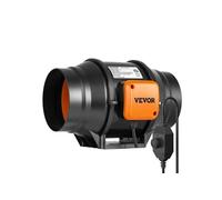 Ventilateur Extracteur Régulateur Température Humidité 550m³/h Silencieux 15,24cm