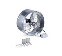 Ventilateur Extraction de Grenier 1300CFM 38×20cm Avec Thermostat Réglable pour Toit