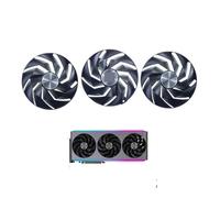 Ventilateur For Carte Graphique 95 Mm FD10015M12D, Compatible Avec Sapphire RX7800XT, 7900RE, 7900XTX Et Nitro+, Accessoires For Ordinateur Portable(3PCS Set)