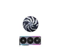 Ventilateur for Carte Graphique 95 Mm FD10015M12D, Compatible avec Sapphire RX7800XT, 7900RE, 7900XTX Et Nitro+, Accessoires for Ordinateur Portable(Left Fan)