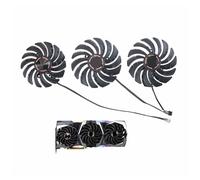 Ventilateur for Carte Graphique PLD09210B12HH PLD10010B12HH DC12V, Compatible avec Les Cartes Graphiques MSI RTX 2080, 2080 Ti, 2080 Et 2070 Super Gaming X Trio. Accessoires(3PCS Set)