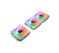 Ventilateur Gaming - Cougar Gaming - KIT3APOLAR120RGBWH - Lot de 3 ventilateurs boîtier gaming - Blanc - Roulements hydrodynamiques