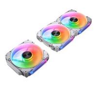 Ventilateur Gaming - Cougar Gaming - KIT3APOLAR120RGBWH - Lot de 3 ventilateurs boîtier gaming - Blanc - Roulements hydrodynamiques G