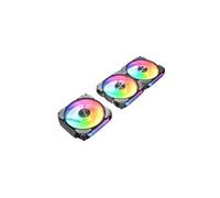 Lot de 3 Ventilateurs de boitier Cougar Apolar RGB - 12cm (Noir)
