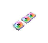 Cougar Gaming - Ventilateurs boîtier KIT3APOLAR120RGBWH - 3x120mm RGB Blanc PWM roulements hydrodyn