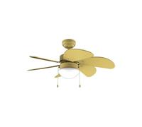 Ventilateur Générique 50W - 36 pouces (92 cm) - Lampe intégrée - 3 vitesses - 6 pales - Eté/Hiver