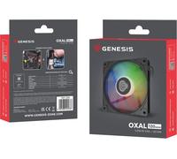 Ventilateur Genesis OXAL 120 ARGB, noir
