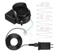 Ventilateur gonflable de remplacement, remplacement de ventilateur gonflable | Ventilateur gonflable extérieur de cour de Noël 12V avec ficelle lumineuse,Remplacement du ventilateur soufflant pour les
