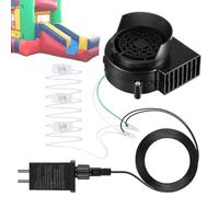 Ventilateur Gonflable de Remplacement,Souffleur d'air Gonflable 12V pour Décorations De Noël | avec Guirlande Lumineuse LED, Machine À Souffler pour Jardin Terrasse Pelouse Halloween