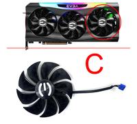 Ventilateur GPU FTW3 87 mm 4 broches PLD09220S12H pour EVGA GeForce RTX 3080 3090 TI 3070