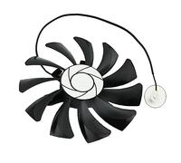 Ventilateur graphique HA9010H12F-Z 2 broches 85 mm pour MSI RX560 GTX1050/1050ti AERO ITX - Pièce de réparation