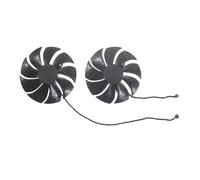 Ventilateur graphique PLA09215S12H, compatible avec les cartes EVGA ，GeForce ，RTX 2060 XC Ultra Gaming 6 Go GDDR6 (06G-P4-2166-KB) avec deux ventilateurs HDB(2PCS SET)