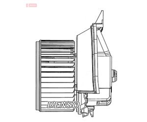 Ventilateur, habitacle DENSO DEA09203