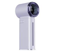 Ventilateur haute vitesse, ventilateur portable de turbo portable | Portable Handheld Turbo Turbo Petit ventilateur personnel rechargeable - Outil de refroidissement personnel avec écran numérique p