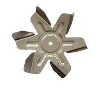 Ventilateur helice moteur four pale ventilateur pour moteur electrique (127x26x6mm)