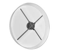 Ventilateur Hologramme 3D, Machine De Publicité Holographique À Projection Rotative 3D Type Ventilateur Œil Nu 42/50/56/65/100 Cm Housse Protection Spéciale pour vitrines et événements(115cm Cover)