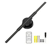 Ventilateur Hologramme 3D, Projecteur Hologramme 3D avec Wi-FI Et Application De Contrôle, 224 LED, Affichage Publicitaire Holographique pour Magasins, événements Et Fêtes 224-LED-beads