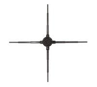 Ventilateur Hologramme, 928LED 3D Hologramme Ventilateur WiFi Projecteur 30.7x30.7in Fonctionnement Multi Mode 100-240V pour Ordinateur pour Affichage Publicitaire