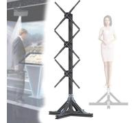 Ventilateur holographique 3D 50 cm, projecteur holographique 3D 1x3, Ventilateur LED holographique 3D de Taille Humaine, Mur vidéo d'affichage