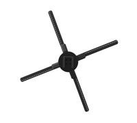 Ventilateur holographique 3D 52 cm, 576 LED, Affichage de Logo publicitaire holographique, Wi-FI, for Entreprise, Bar, Halloween Grand Angle de Vision
