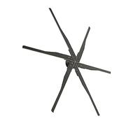 Ventilateur Holographique 3D à Suspension Rotative, Machine de publicité Holographique WiFi, 1532 Perles de Lampe, Prise en Charge de l'application, Transmission WiFi à 6 Lames