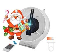 Ventilateur holographique 3D avec télécommande WiFi APP 48 LED pour boutique, bar, Halloween, décorations de Noël