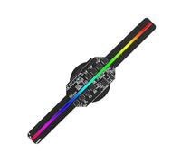 Ventilateur holographique 3D Bureau Mini 14cm 128LED 3D Olografico Macchina Pubblicitaria Ventola 10W 14cm Proiettore Olografico Con Copertura Protettiva pour les enseignes de magasins d'entreprise, d