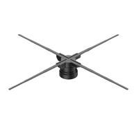 Ventilateur holographique 3D HD 31,5" - Projecteur Wifi 80 cm - Lecteur de panneau LED - Support d'image - Vidéo, boutique, bar, fête, publicité