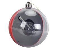 Ventilateur Holographique 3D, Projecteur de Machine de publicité Holographique WiFi 3D avec Housse de Protection HD pour Arbres de Noël, Hôtels, Magasins (Prise UE)