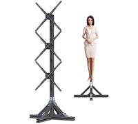 Ventilateur holographique 3D, projecteur hologramme taille humaine avec application mobile contrôle WiFi, idéal pour les centres commerciaux, les magasins de vêtements et les expositions