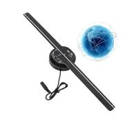 Ventilateur Holographique 3D,Projecteur Vidéo Branché 42 cm,Projecteur Hologramme 3D avec Wi-FI et Contrôle par Application | pour Musée Événement Exposition Spectacle Mariage Noël