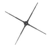 Ventilateur Holographique en Temps Réel, Contrôle Intelligent, Projecteur d'hologramme WiFi 100cm, 1184 LED, pour Centres d'exposition (Prise UE 100 à 240V)