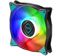 Iceberg Thermal Ventilateur de boîtier IceGALE 120 mm ARGB PWM Dual roulement Noir