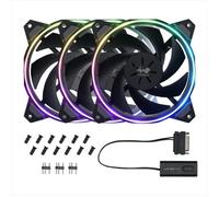Ventilateur - In Win - Sirius Loop RGB - 12 cm - Lot de 3 - Noir