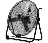 Ventilateur industriel 160W avec 3 vitesses et roues PURLINE VENTY IND 160 Noir Noir G