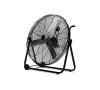 Ventilateur industriel 160W avec 3 vitesses et roues PURLINE VENTY IND 160 Noir Noir G