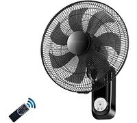 Ventilateur Industriel Mural Inclinable Et Réglable, 40 Cm (16 Pouces), Pivotant À 90°, Avec Télécommande Et Câble, Économe En Énergie Et Silencieux, Pour Bureaux, Industrie Et Domicile, Mécanique.